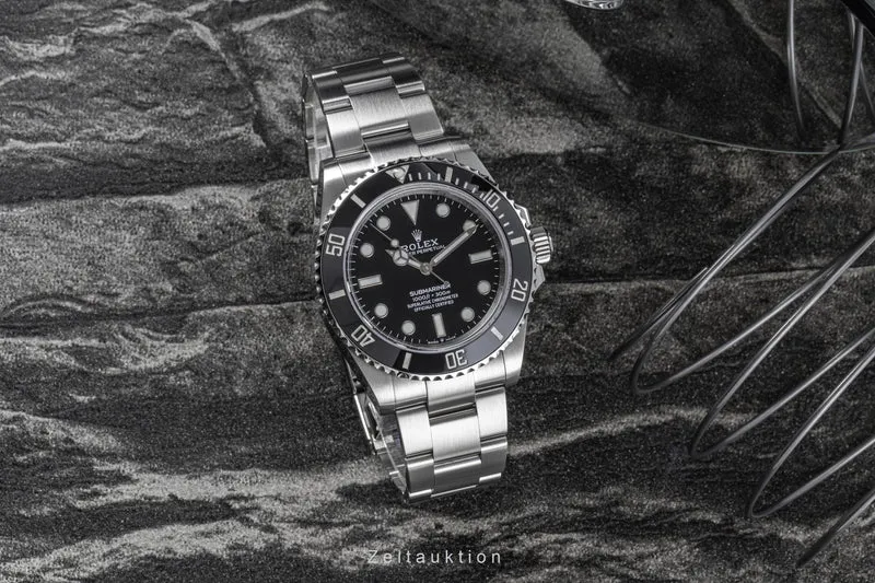 Rolex Submariner steel automatic men's watch 124060 [2205697]