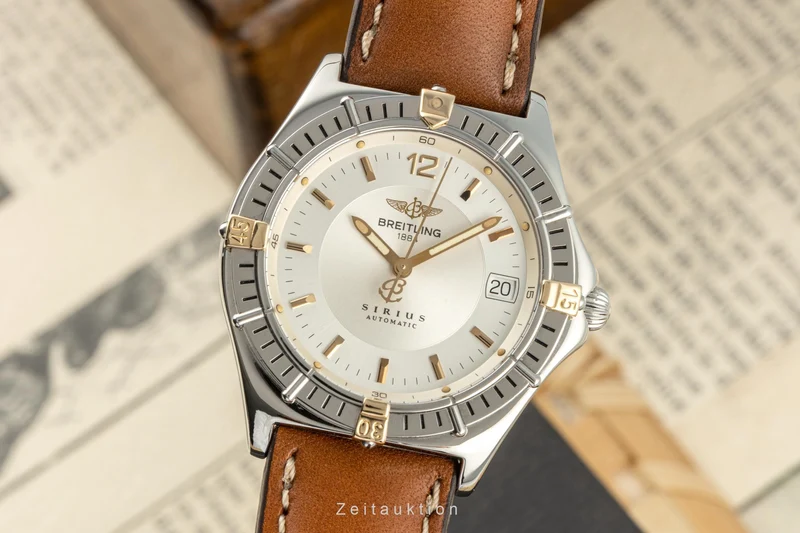 Breitling Sirius steel / gold automatic men's watch B10071 [2205664]