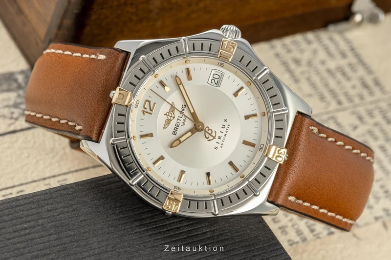 Breitling Sirius steel / gold automatic men's watch B10071 [2205664]