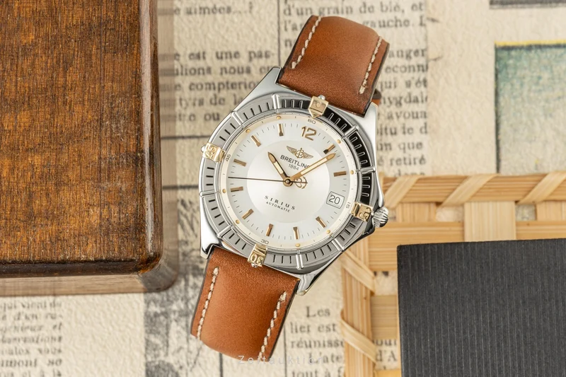 Breitling Sirius steel / gold automatic men's watch B10071 [2205664]