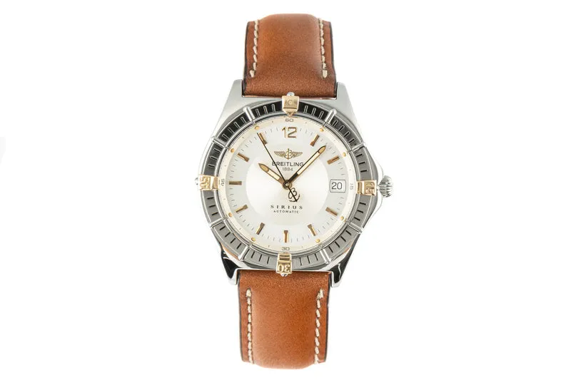 Breitling Sirius steel / gold automatic men's watch B10071 [2205664]