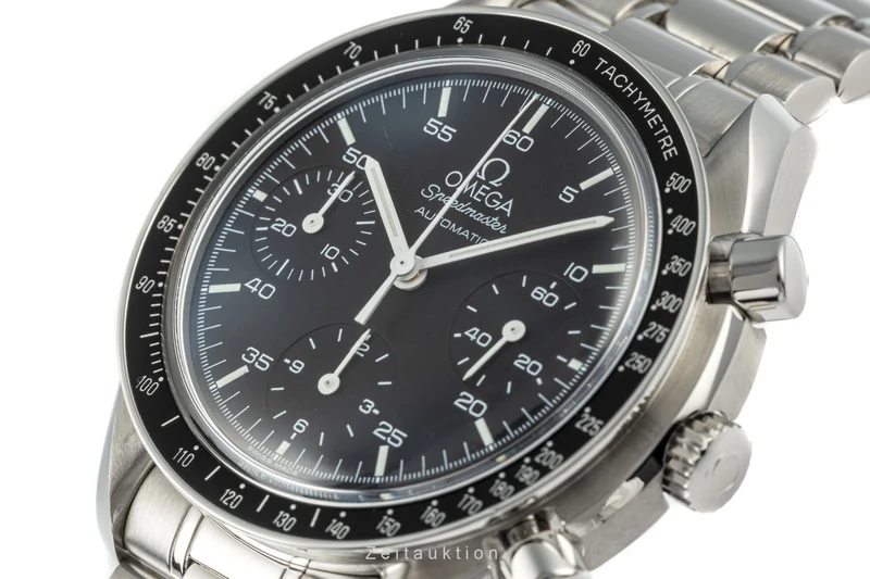 Omega Speedmaster chronograph steel automatic men's watch 175.0032.1, 175.0033.1, 3510.50.00 [2205583]