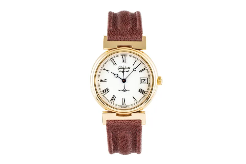 Glashütte Spezimat gold-plated automatic men's watch 10-31-03-04-04 [2205556]