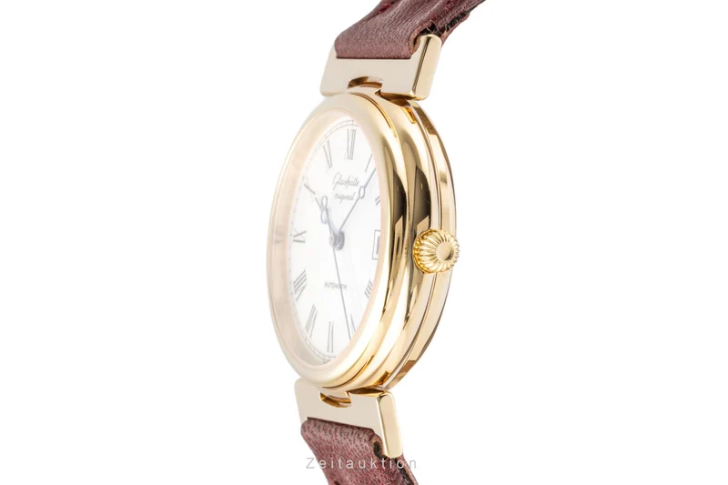 Glashütte Spezimat gold-plated automatic men's watch 10-31-03-04-04 [2205556]