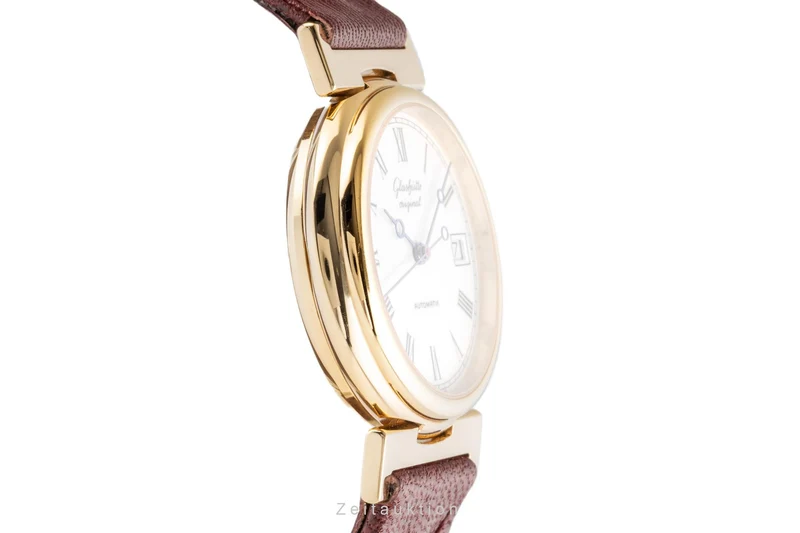 Glashütte Spezimat gold-plated automatic men's watch 10-31-03-04-04 [2205556]