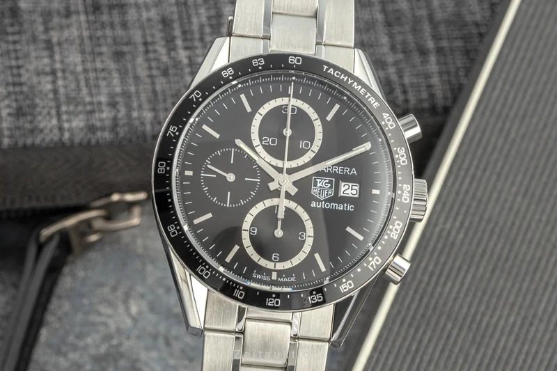 Tag Heuer Carrera chronograph steel automatic men's watch CV2010.BA0794 LP: 4800EUR [2205422]