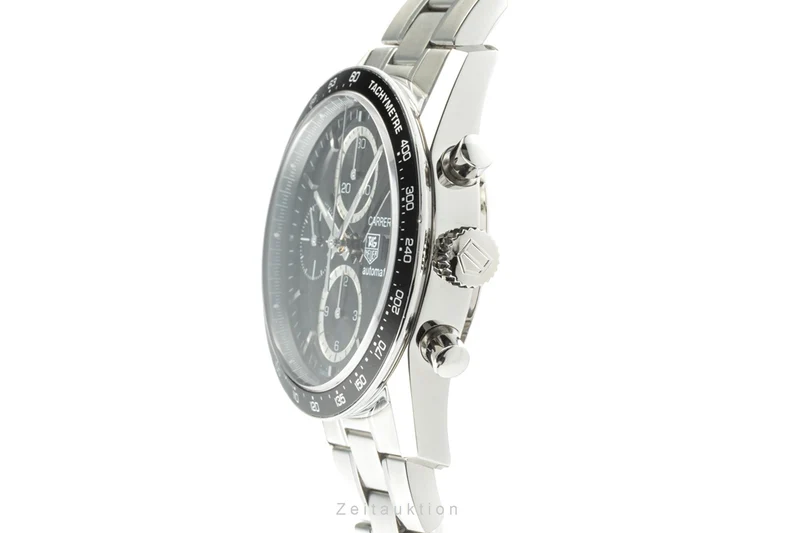 Tag Heuer Carrera chronograph steel automatic men's watch CV2010.BA0794 LP: 4800EUR [2205422]