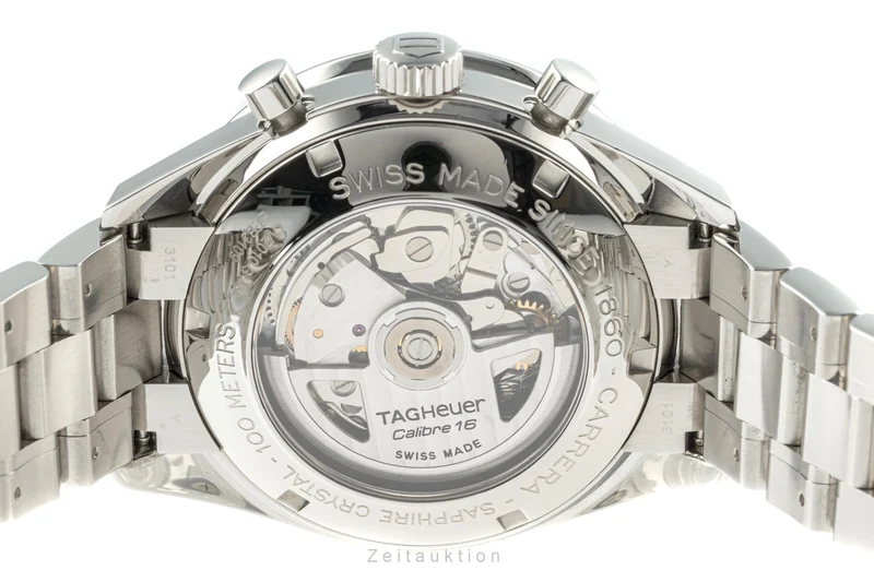 Tag Heuer Carrera chronograph steel automatic men's watch CV2010.BA0794 LP: 4800EUR [2205422]
