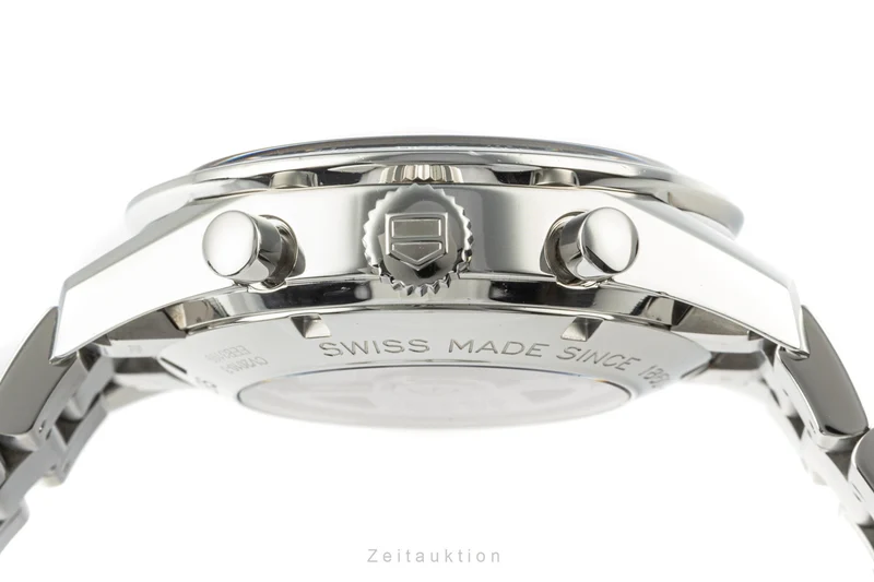 Tag Heuer Carrera chronograph steel automatic men's watch CV2010.BA0794 LP: 4800EUR [2205422]