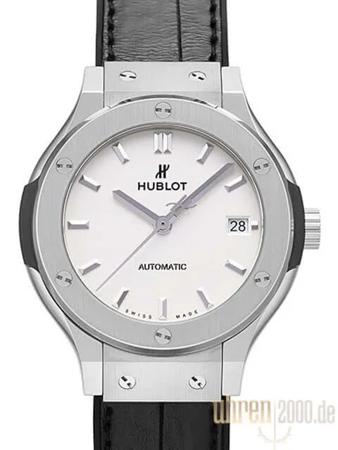Hublot Classic Fusion 38 Titanium Opalin 565.NX.2611.LR