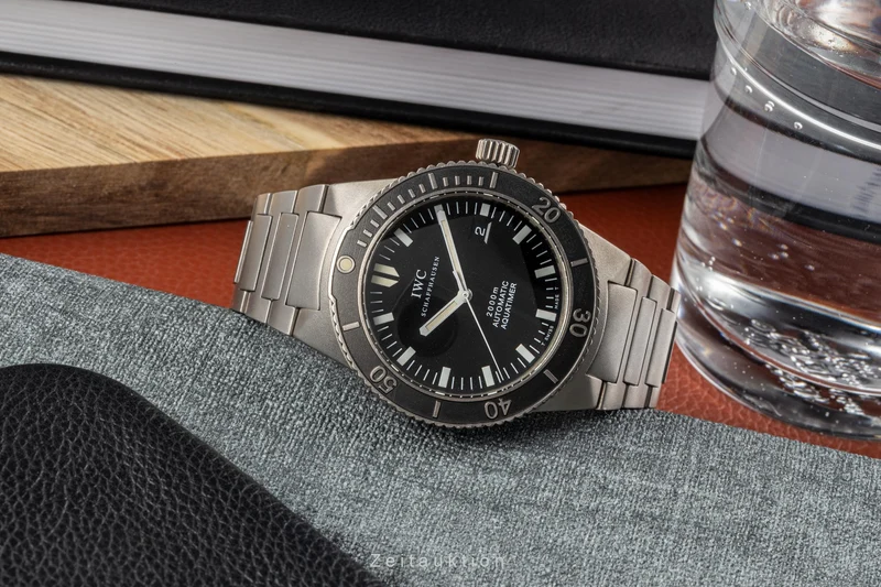 IWC Aquatimer titanium automatic men's watch 3536 LP: 7300EUR [2206365]