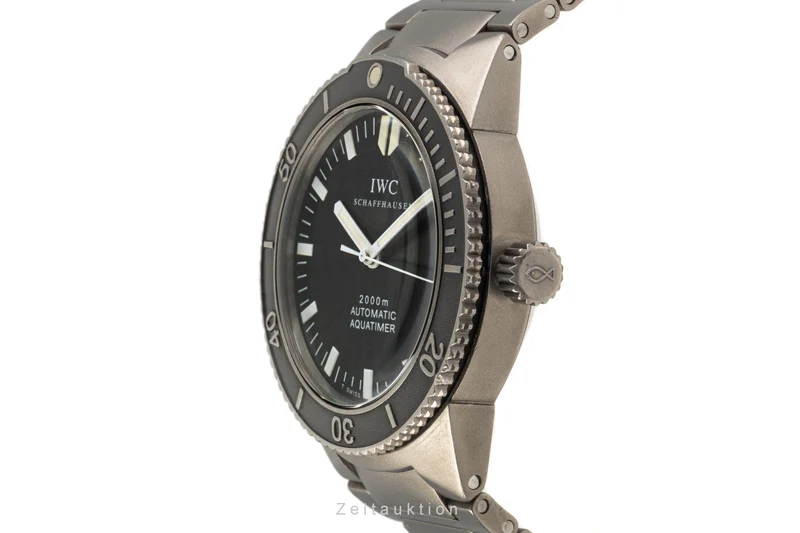 IWC Aquatimer titanium automatic men's watch 3536 LP: 7300EUR [2206365]