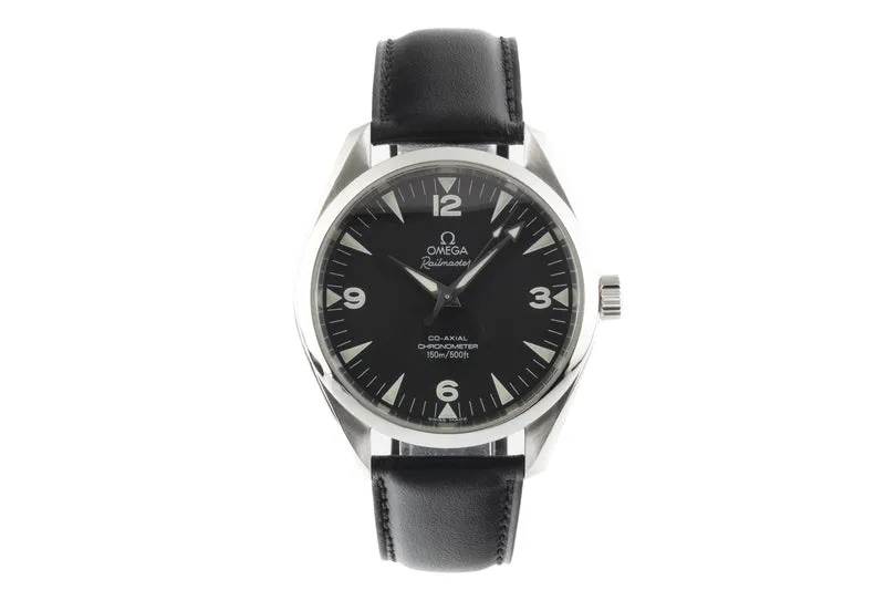 Omega Railmaster steel automatic men's watch 2502.52.00 LP: 6000EUR [2206340]