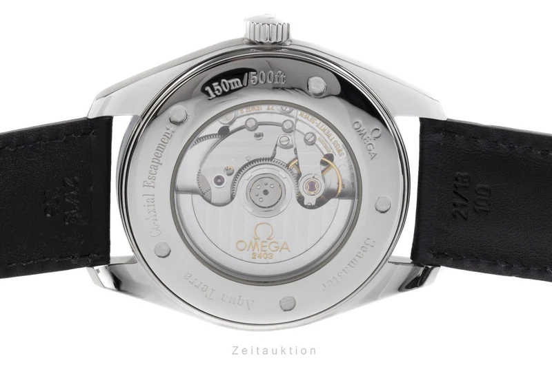 Omega Railmaster steel automatic men's watch 2502.52.00 LP: 6000EUR [2206340]