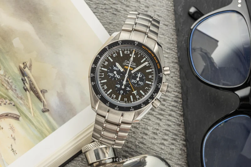 Omega Speedmaster chronograph titanium automatic men's watch 321.90.44.52.01.001 Limited [2206292]
