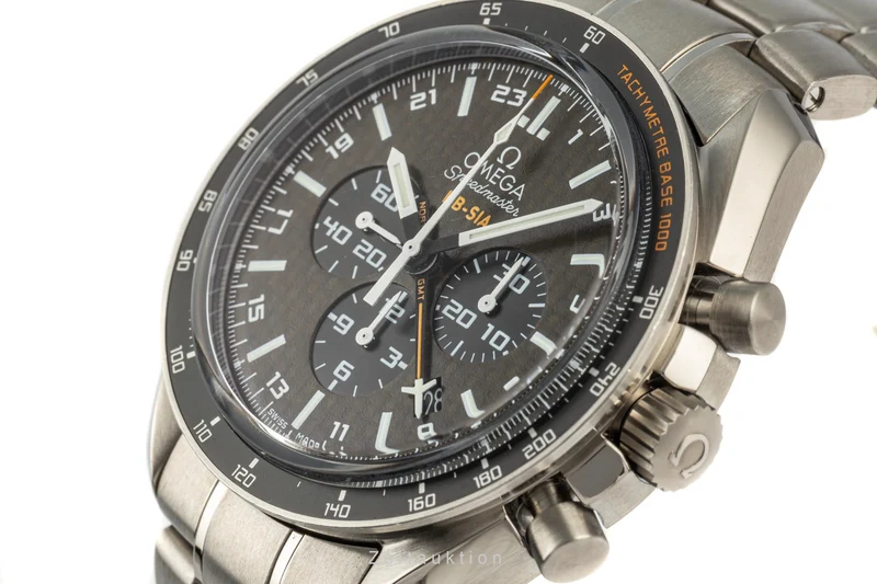Omega Speedmaster chronograph titanium automatic men's watch 321.90.44.52.01.001 Limited [2206292]