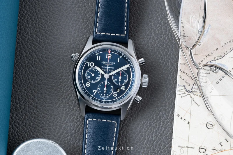 Longines Spirit chronograph steel automatic men's watch L3.820.4.93.0, L3.820.4 LP: 2900EUR [2206242]