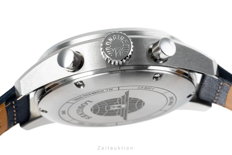 Longines Spirit chronograph steel automatic men's watch L3.820.4.93.0, L3.820.4 LP: 2900EUR [2206242]