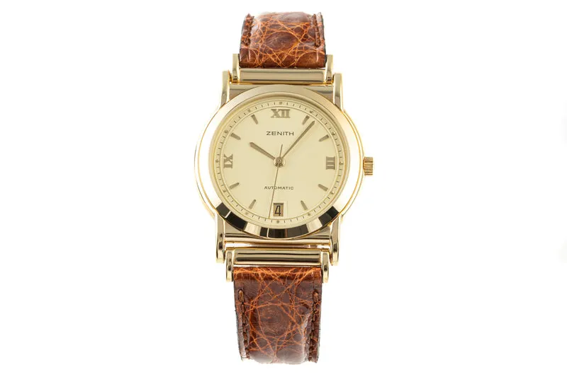 Zenith gold-plated automatic men's watch 27-0410-467 [2205416]