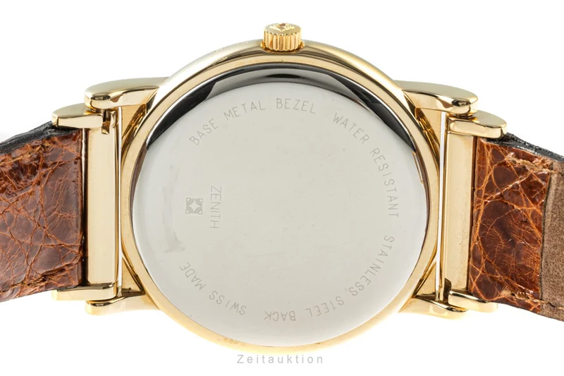 Zenith gold-plated automatic men's watch 27-0410-467 [2205416]