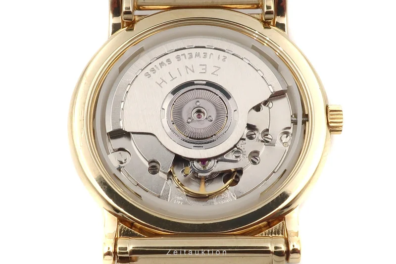 Zenith gold-plated automatic men's watch 27-0410-467 [2205416]