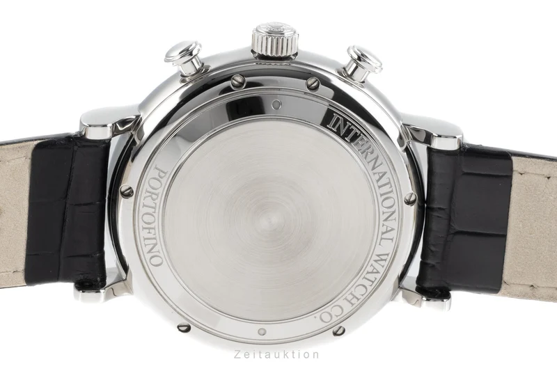 IWC Portofino chronograph steel automatic men's watch IW3910 LP: 7100EUR [2205292]