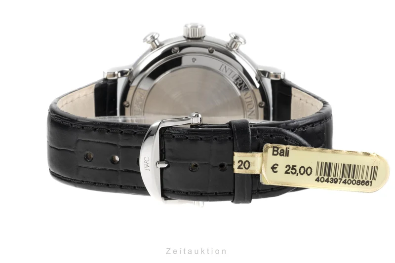 IWC Portofino chronograph steel automatic men's watch IW3910 LP: 7100EUR [2205292]