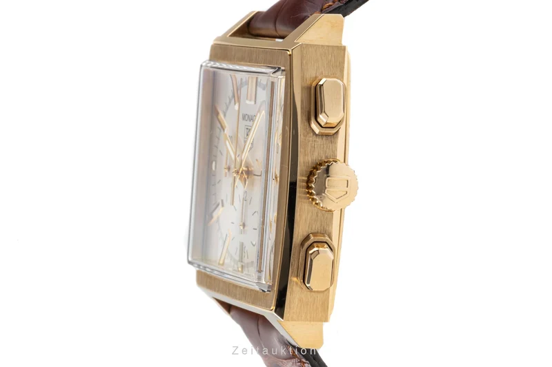 Tag Heuer Monaco chronograph 18 ct gold automatic men's watch CW5140 [2205268]