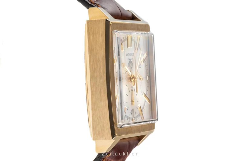 Tag Heuer Monaco chronograph 18 ct gold automatic men's watch CW5140 [2205268]