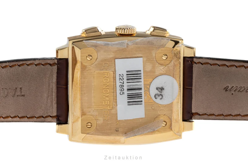 Tag Heuer Monaco chronograph 18 ct gold automatic men's watch CW5140 [2205268]