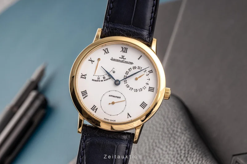 Jaeger LeCoultre Gentilhomme 18 ct gold automatic men's watch 155.1.93 [2205109]
