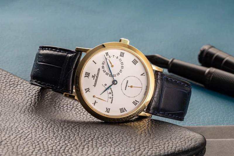 Jaeger LeCoultre Gentilhomme 18 ct gold automatic men's watch 155.1.93 [2205109]