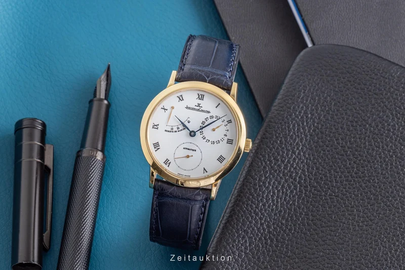 Jaeger LeCoultre Gentilhomme 18 ct gold automatic men's watch 155.1.93 [2205109]