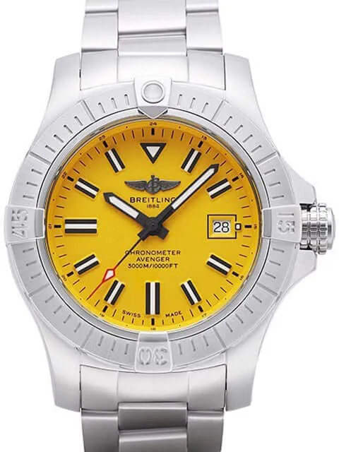 Breitling Avenger Automatic 45 Seawolf Gelb A17319101I1A1