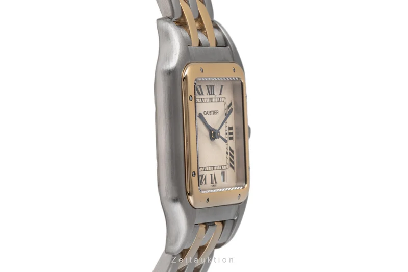 Cartier Panthere steel / gold quartz men's watch 183949 LP: 9200EUR [2206164]