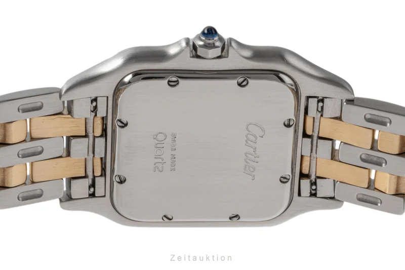 Cartier Panthere steel / gold quartz men's watch 183949 LP: 9200EUR [2206164]