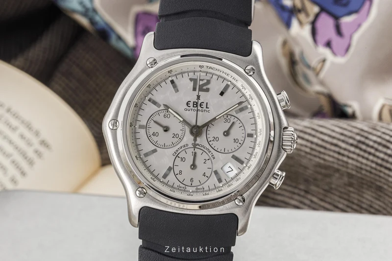 Ebel Le Modulor chronograph steel automatic men's watch E9137240 [2206145]
