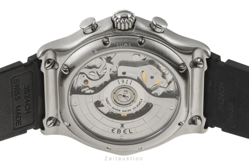 Ebel Le Modulor chronograph steel automatic men's watch E9137240 [2206145]