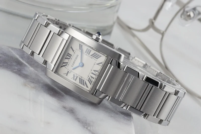 Cartier Tank steel quartz women's watch 2384 LP: 4350EUR [2206095]