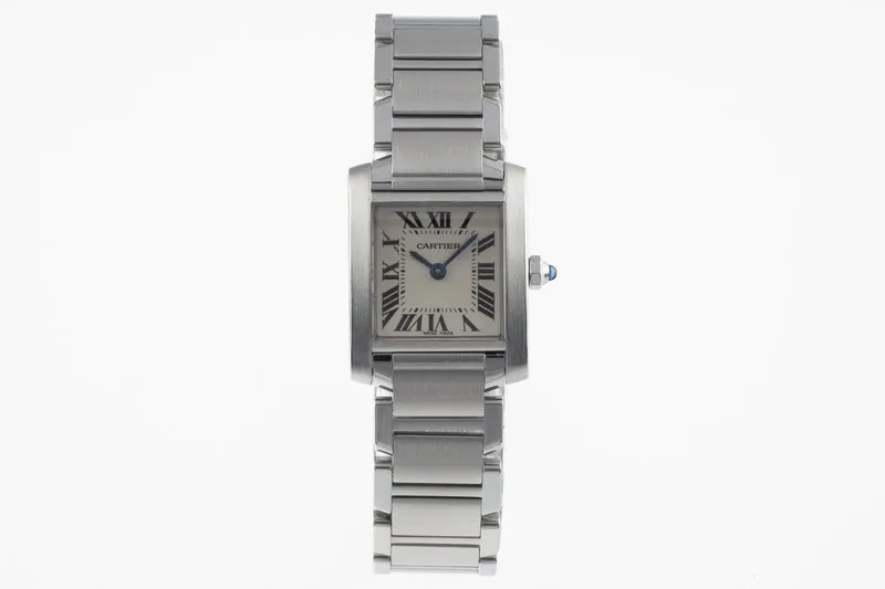 Cartier Tank steel quartz women's watch 2384 LP: 4350EUR [2206095]