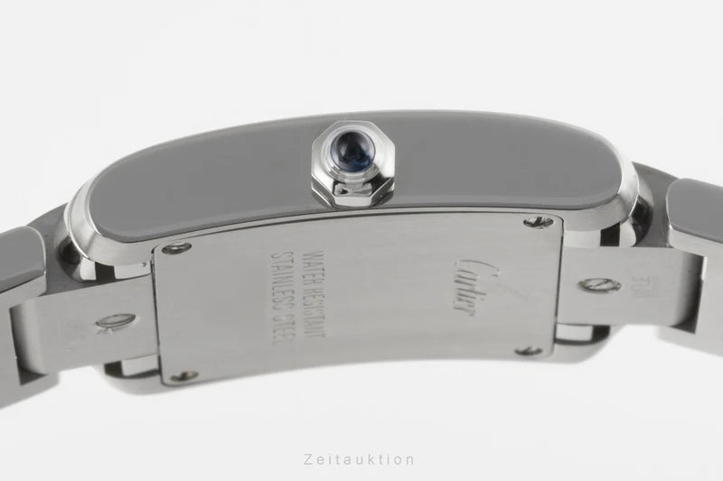 Cartier Tank steel quartz women's watch 2384 LP: 4350EUR [2206095]