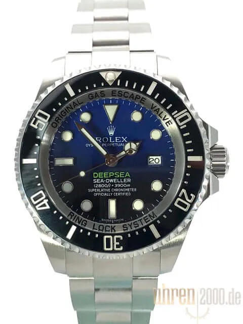 Rolex Sea-Dweller Deepsea 116660 D-Blue LC100 aus 2017