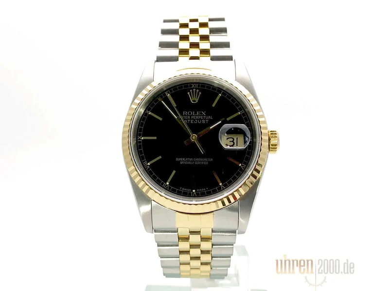 Rolex Datejust 36 Edelstahl - Gelbgold 16233 LC100 aus 1991