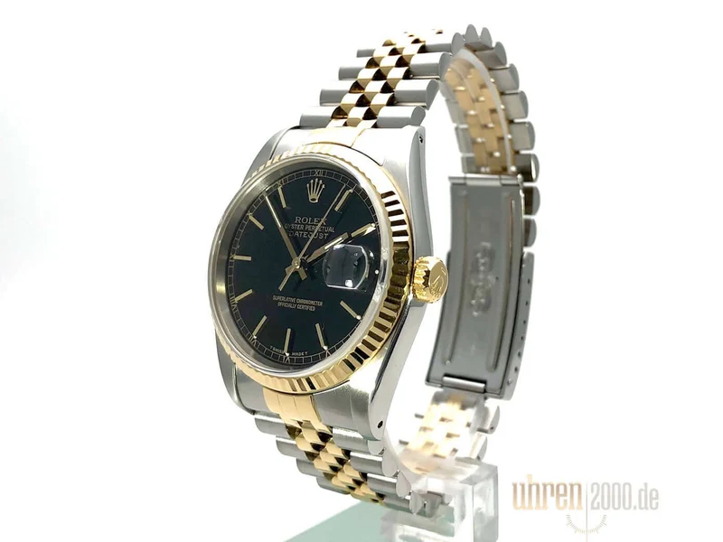 Rolex Datejust 36 Edelstahl - Gelbgold 16233 LC100 aus 1991