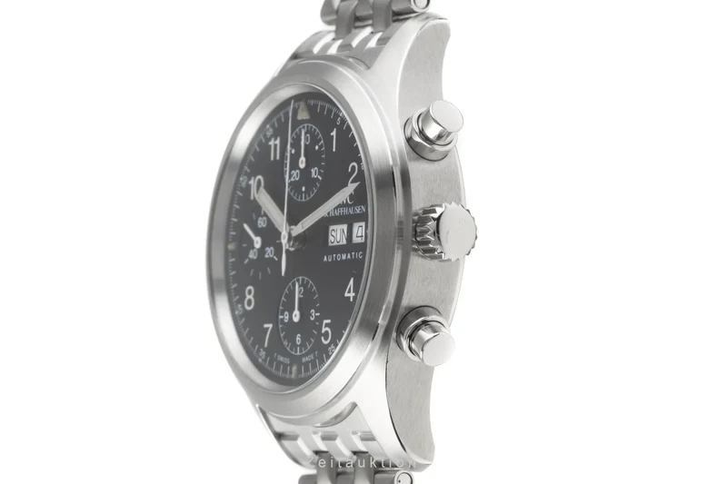 IWC Fliegeruhr chronograph steel automatic men's watch IW3706, IW370607 [2205072]