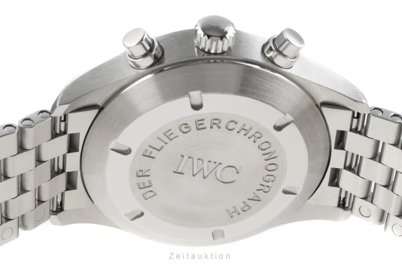 IWC Fliegeruhr chronograph steel automatic men's watch IW3706, IW370607 [2205072]
