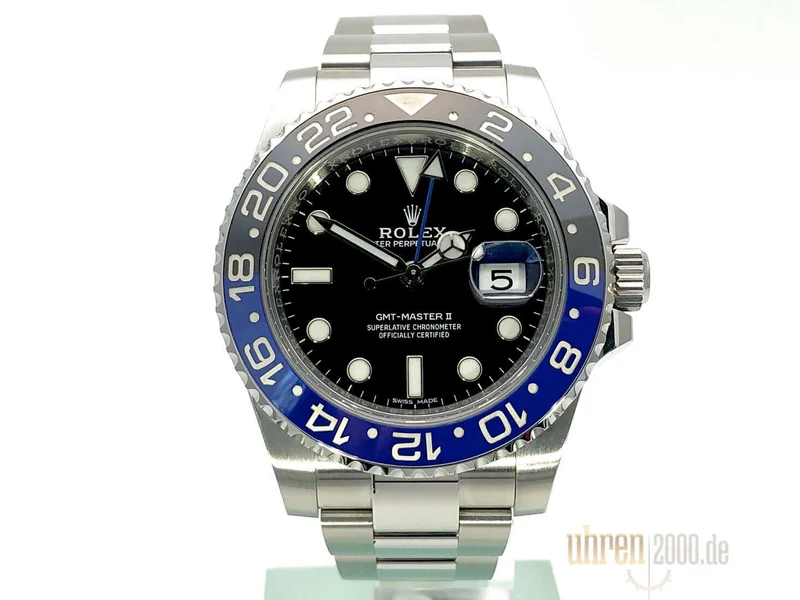 Rolex GMT Master II Edelstahl 116710BLNR LC100 aus 2017