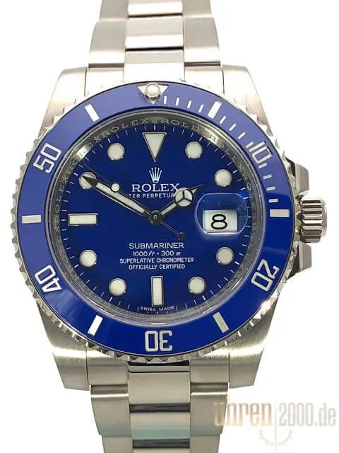 Rolex Submariner Date Weißgold aus 2015 LC128