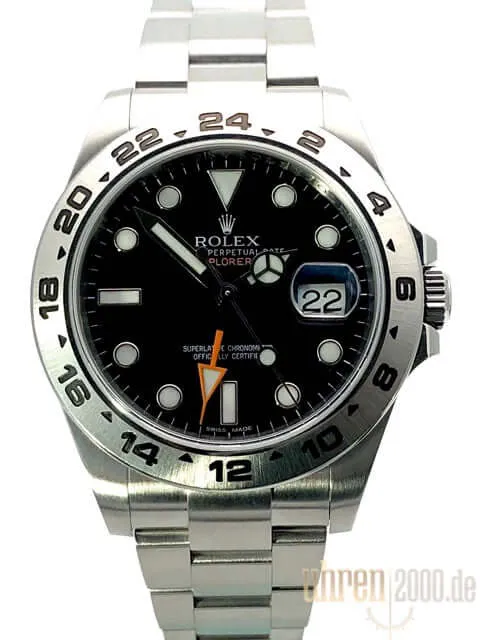 Rolex Explorer II 42 Edelstahl 216570 LC100 aus 2014