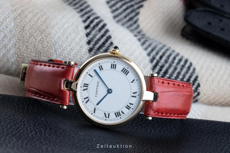 Cartier Vendome 18 ct gold quartz women's watch 881001 LP: 10500EUR [2205044]